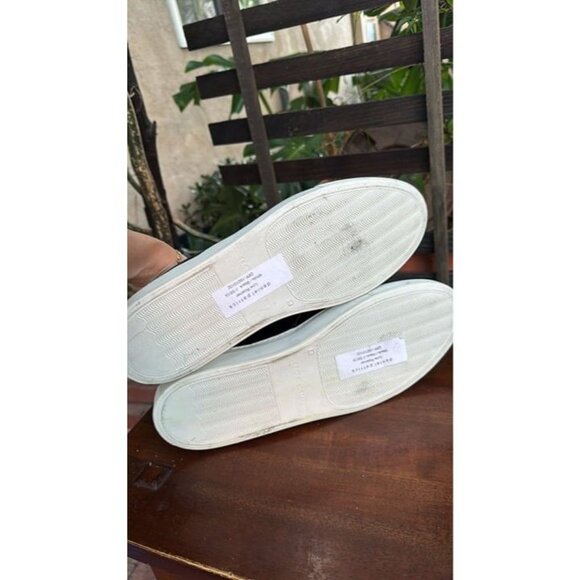 DANIEL PATRICK Size 10 (43) Men's Low Top Shoes Designer Used BLACK - Picture 6 of 7